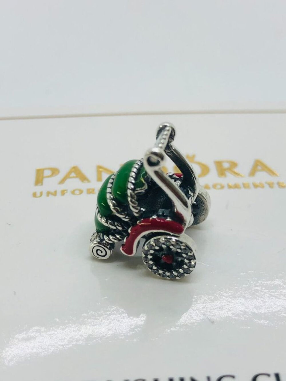 Pandora Traditional Rickshaw Charm